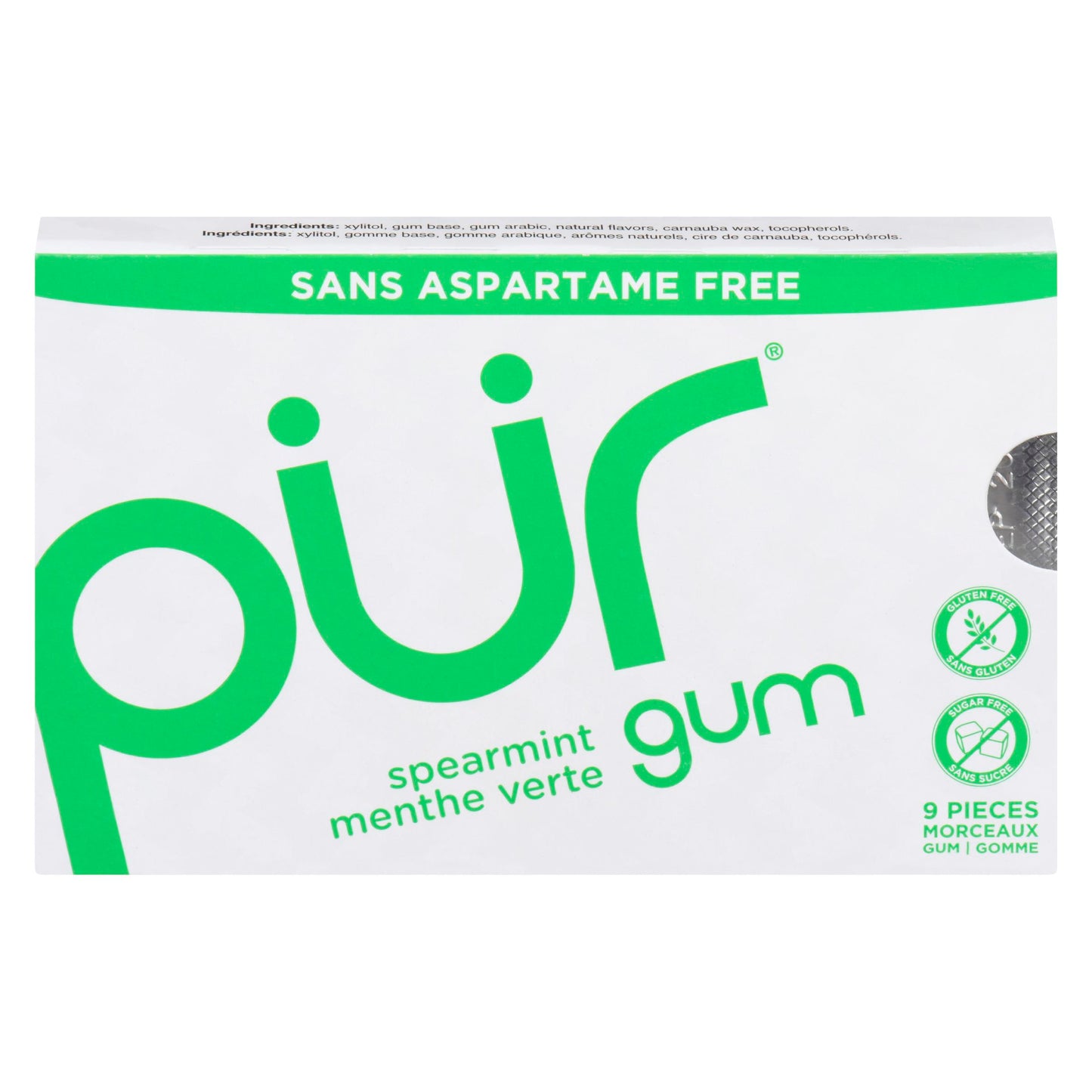 PUR GUM SPEARMINT 9