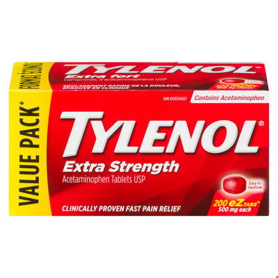 TYLENOL XST TB TB 500MG 200