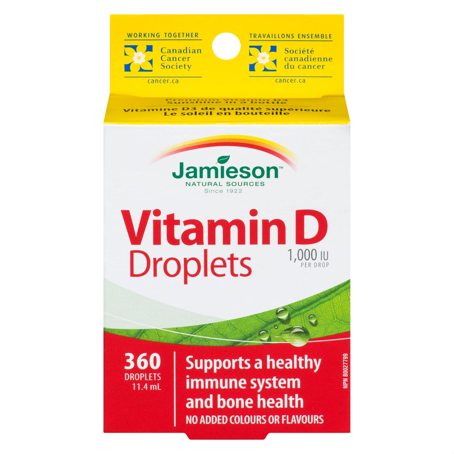 VITAMIN D DROPS 1000IU 11.4ML JAM