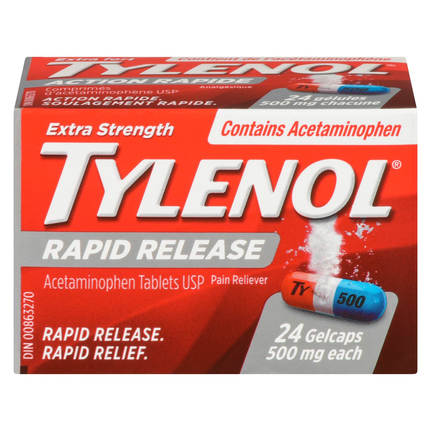 TYLENOL XST RPD REL GELC