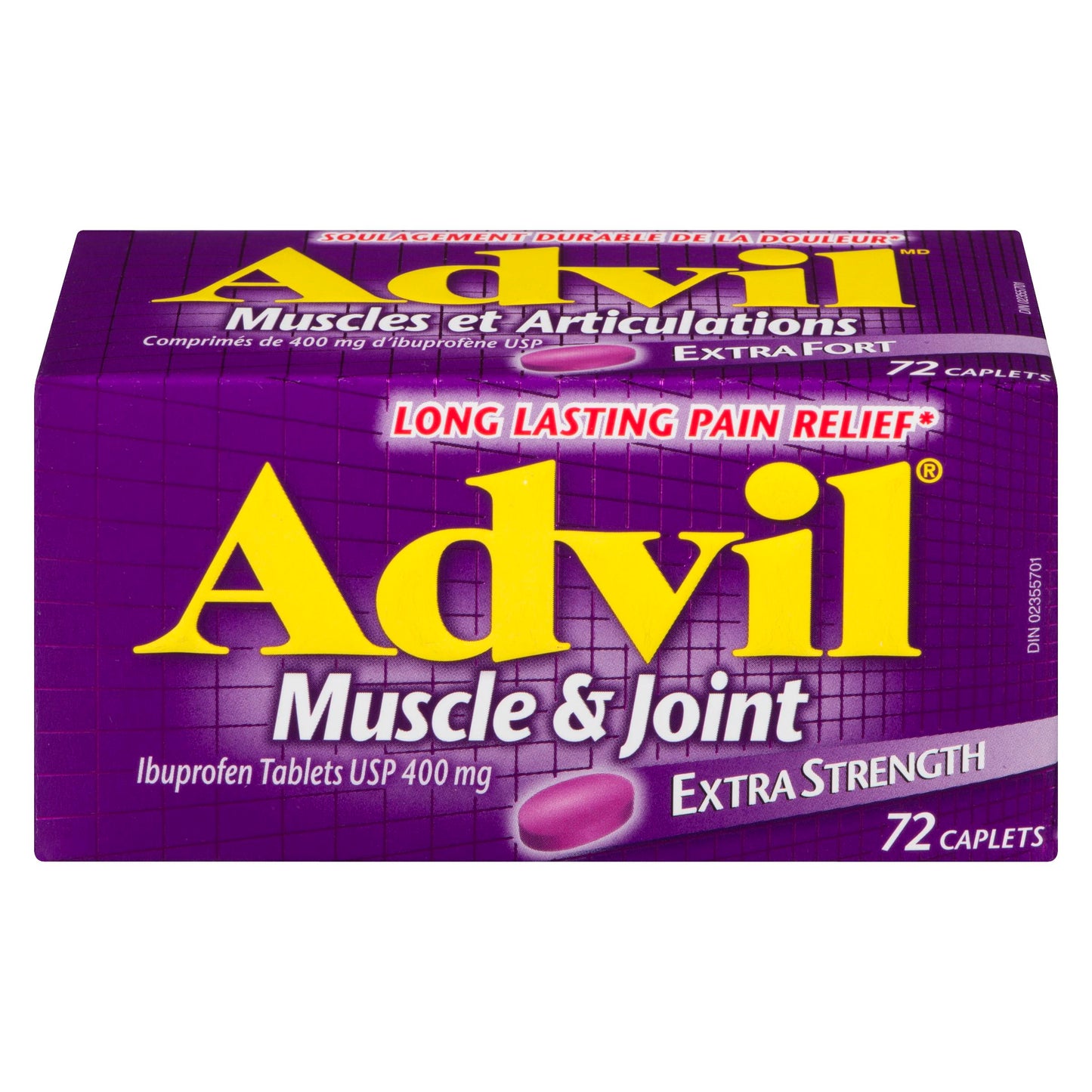 ADVIL MUSCLE&JOINT CPLT 400MG 72