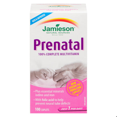 MULTIVITAMIN PRENATAL CPLT 100 JAM