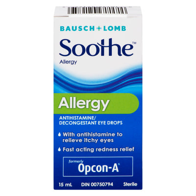 SOOTHE OPCON A EYE DROP 15ML