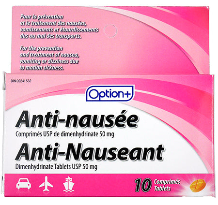 OPTION+ ANTI-NAUSEA TB 10