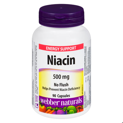 WEB NIACIN NO FLUSH 500MG CAPS 90