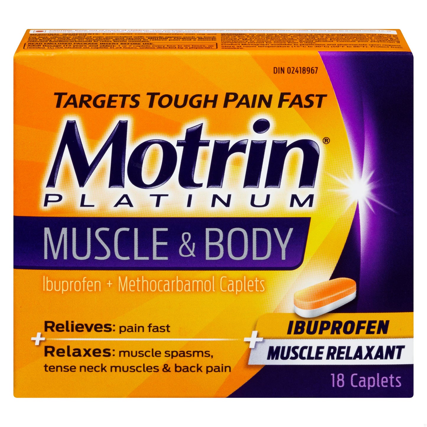 MOTRIN PLAT MSCL&BODY TB 18