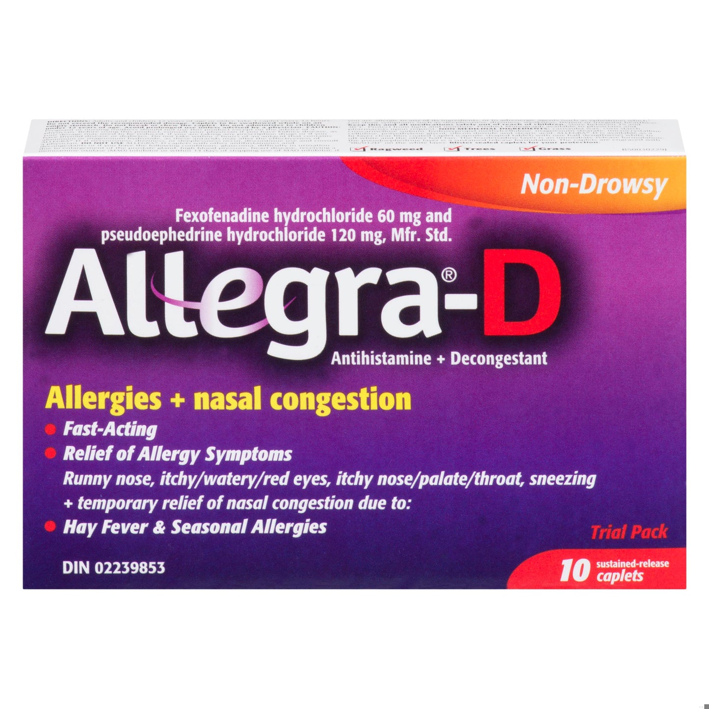 ALLEGRA D TB 10