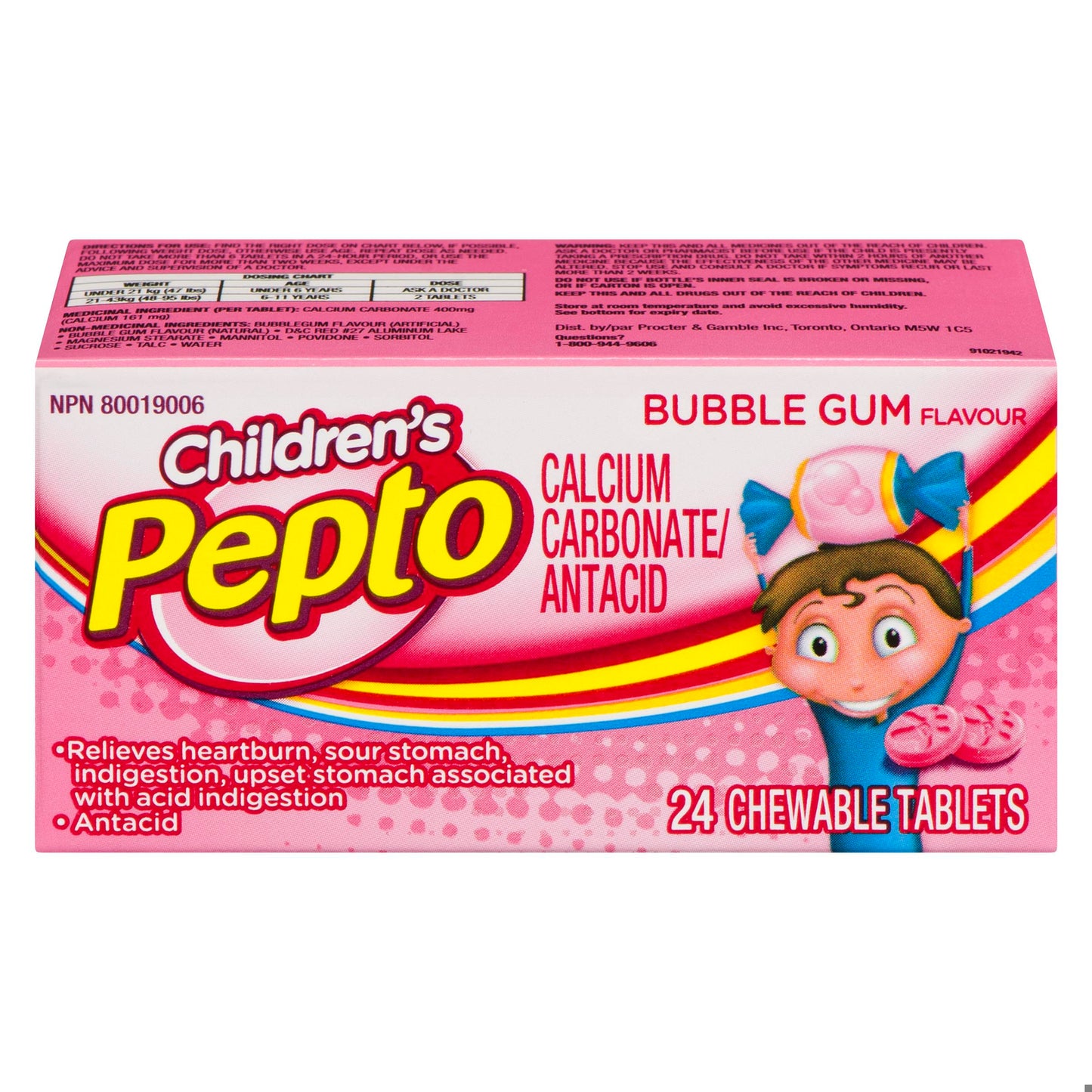 PEPTO BISMOL CHLD TB CHE
