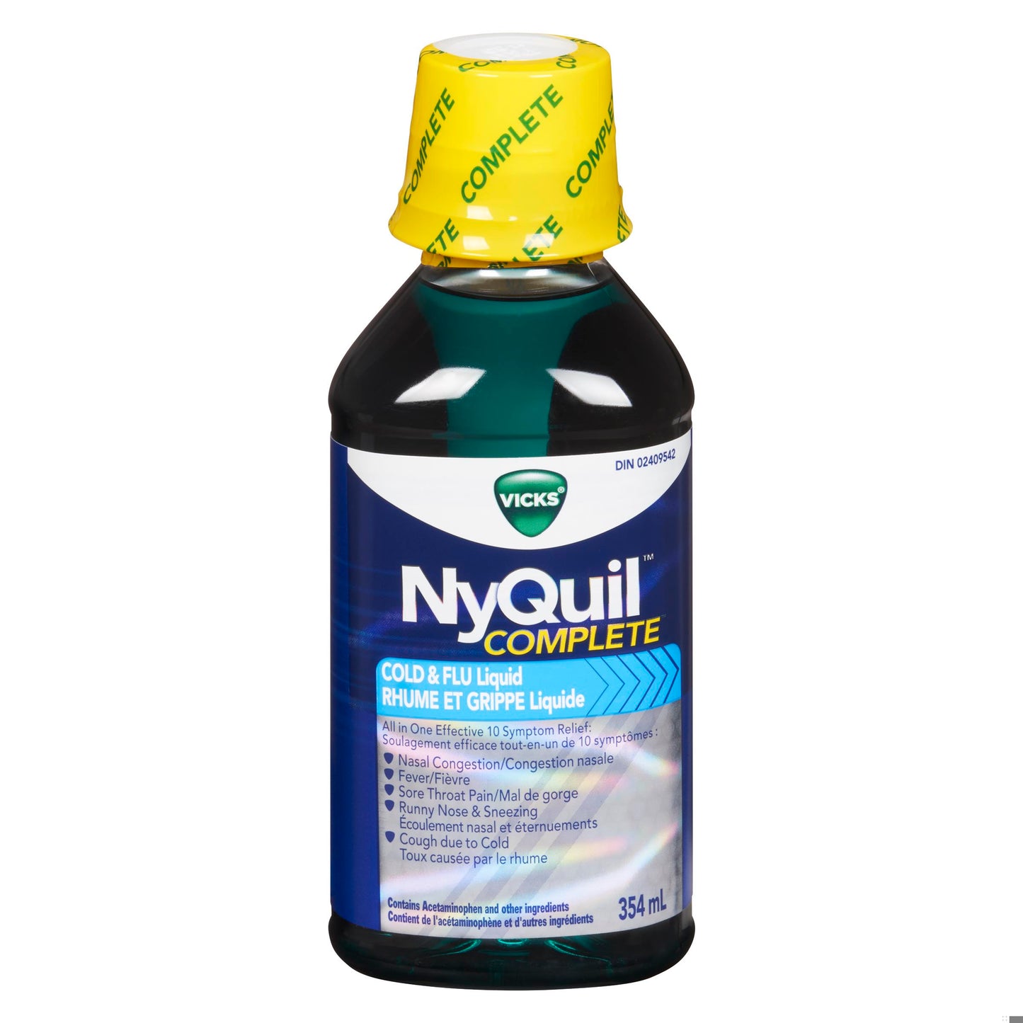 VICKS NYQUIL COMP COLD&FLU ORIG 650MG/30ML 354ML