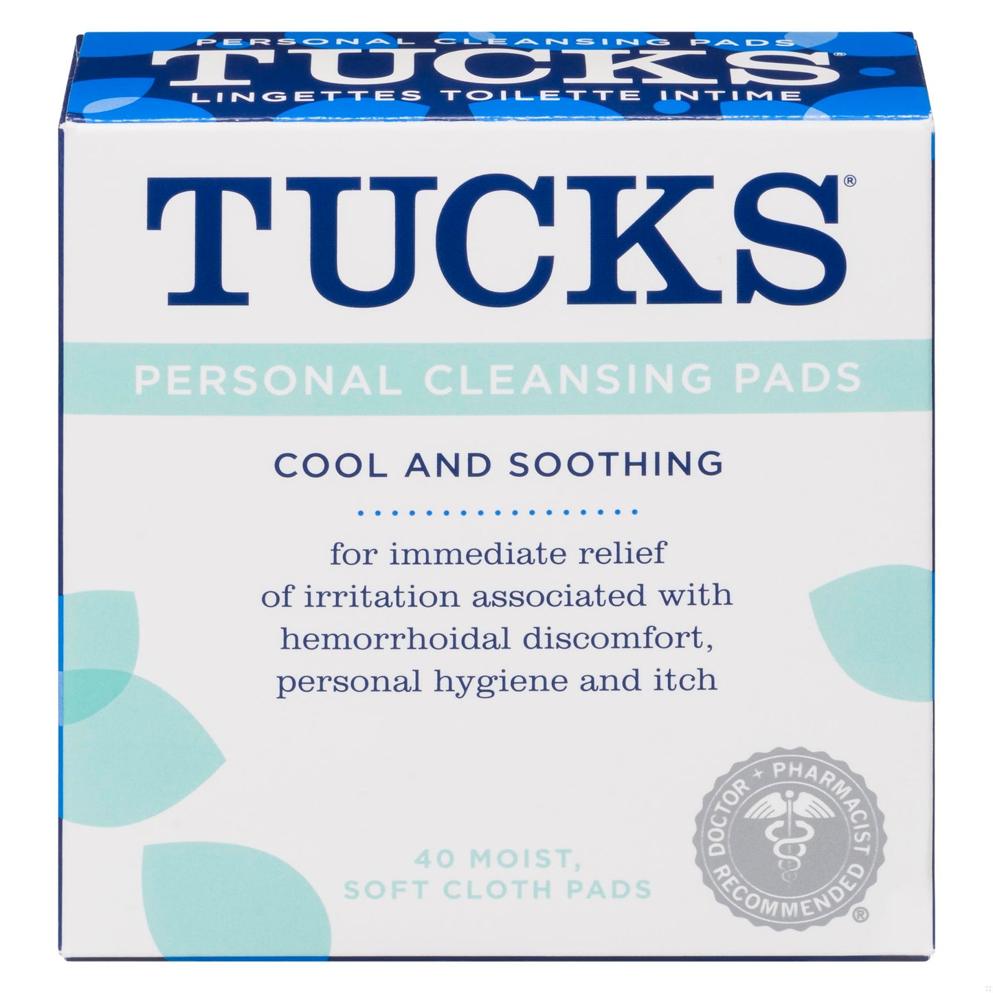 TUCKS CLEANSING PERSONAL PAD 40