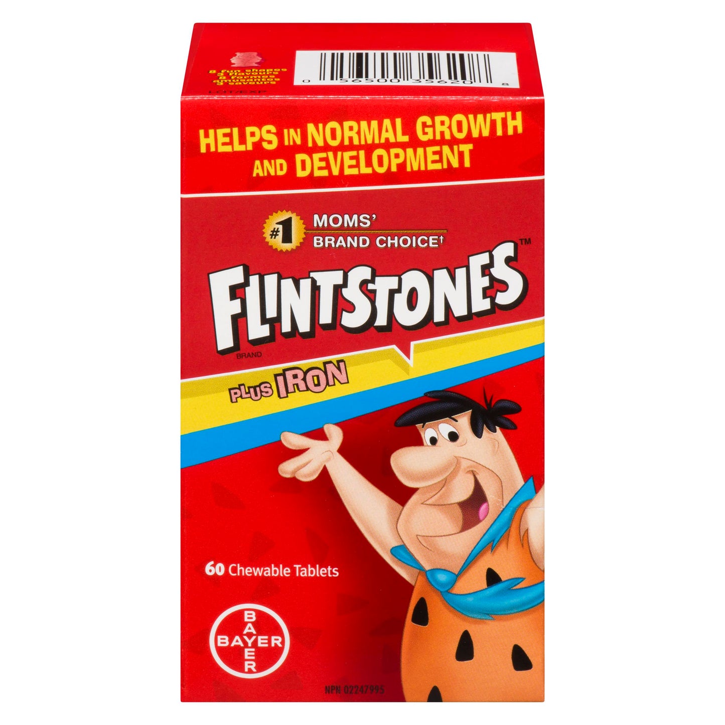 FLINTSTONES MULTI VITAMIN PLUS IRON 60
