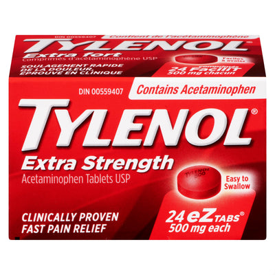 TYLENOL XST TB 500MG 24