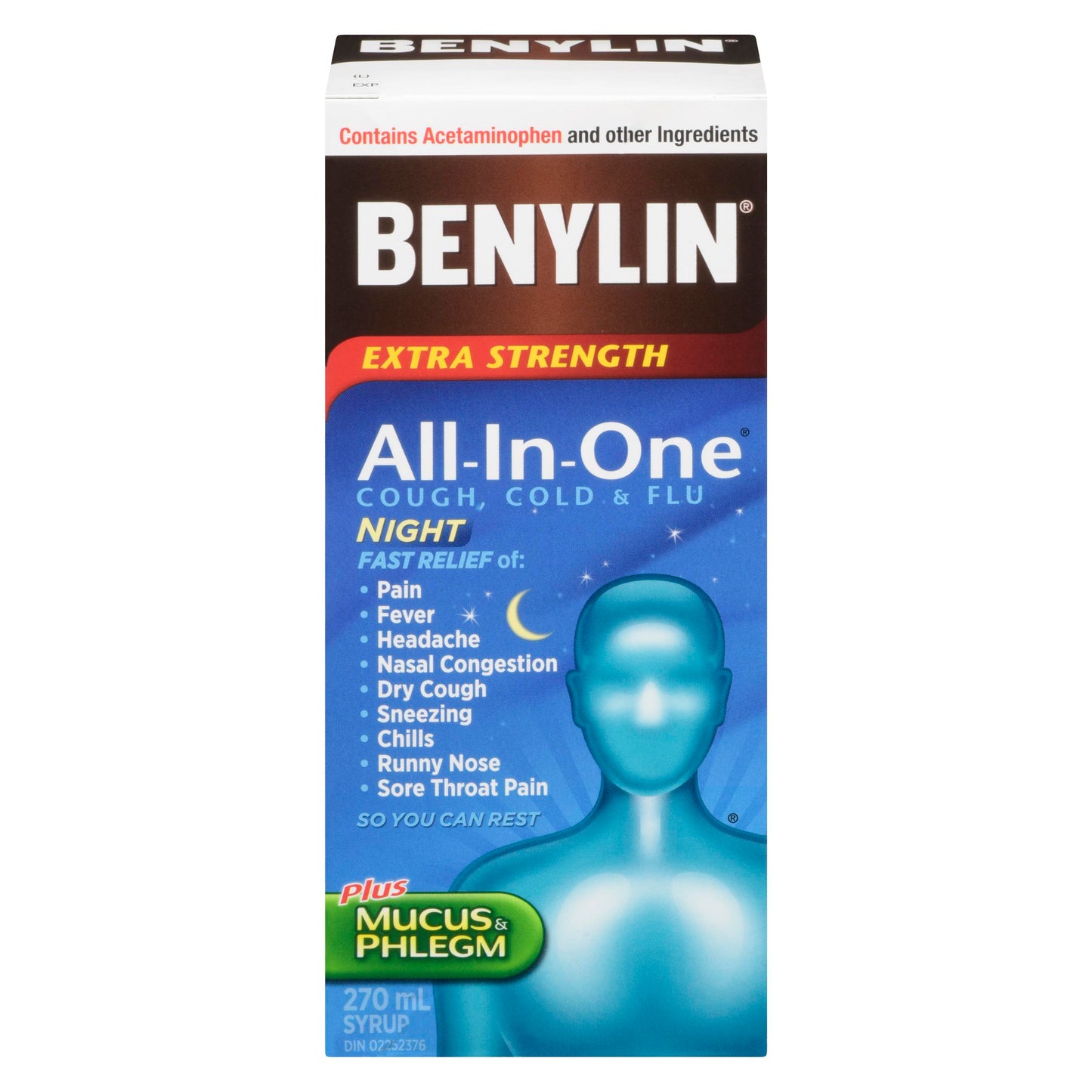 BENYLIN 1 COLD&FLU NIGHT 270ML