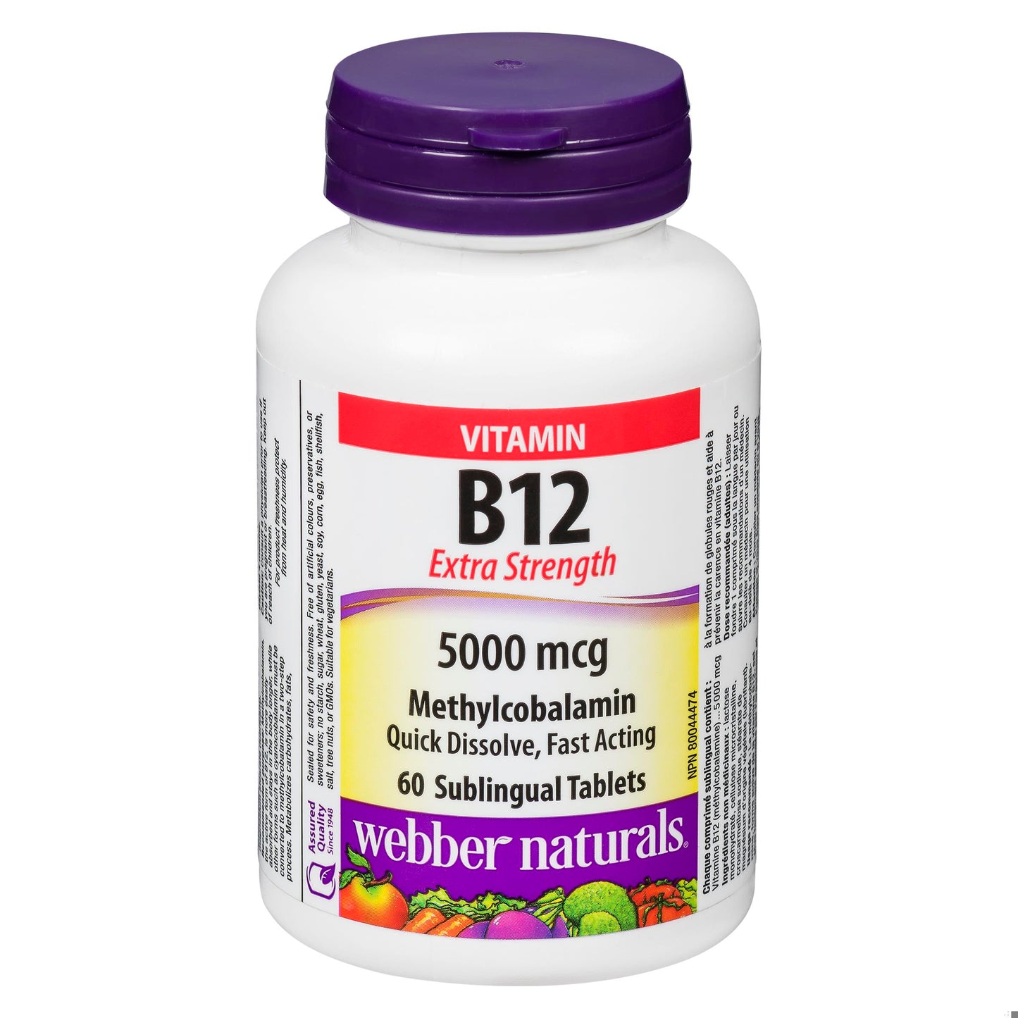 VITAMIN B12 METHYLCOBALAMIN TB 60 WEBBER