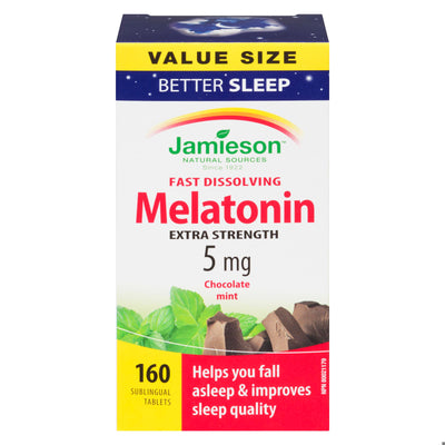 MELATONIN SUBLINGUAL TB 5MG 160 JAM