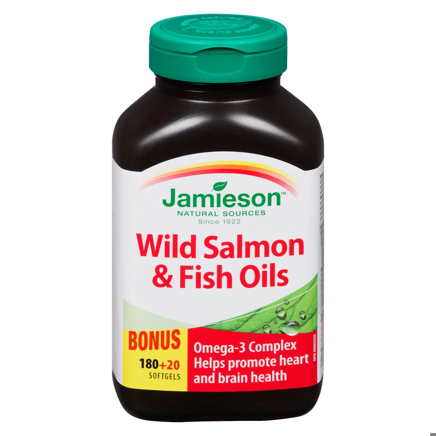 SALMON OIL CAPS 180+20 JAM