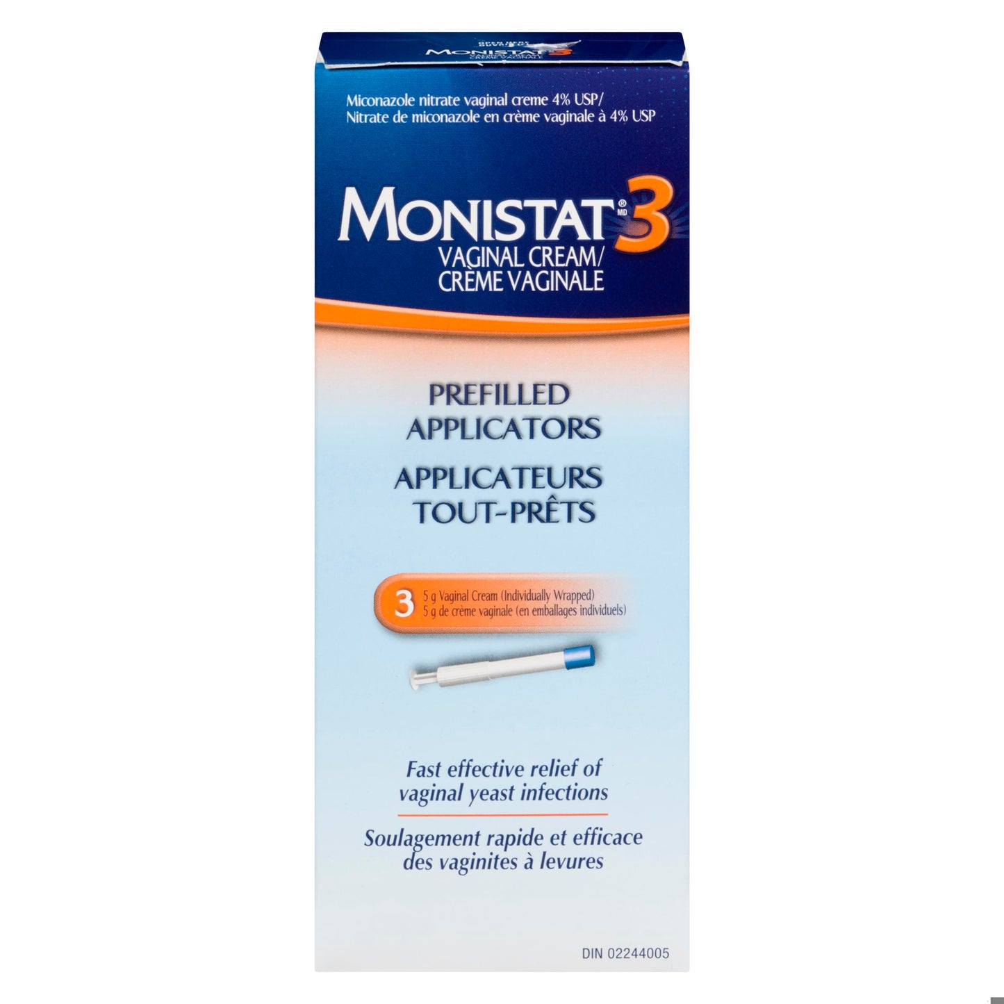 MONISTAT 3 VAGINAL CR 3X5G