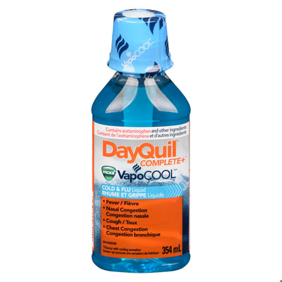 DAYQUIL CMPT VAPOCOOL COLD & FLU 650MG/30ML 354ML