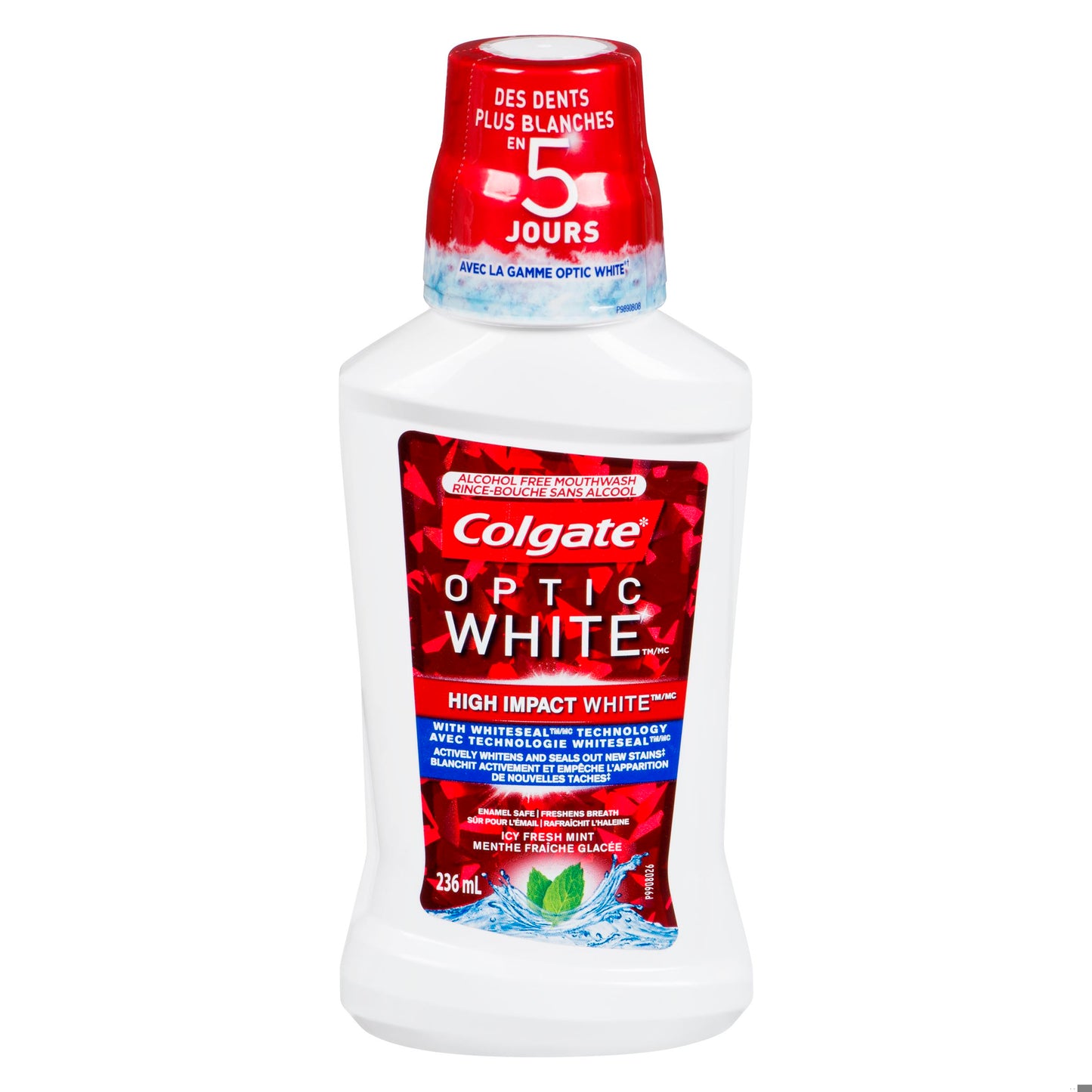 COLGATE OPTIC WHITE MOUTHWASH 236ML