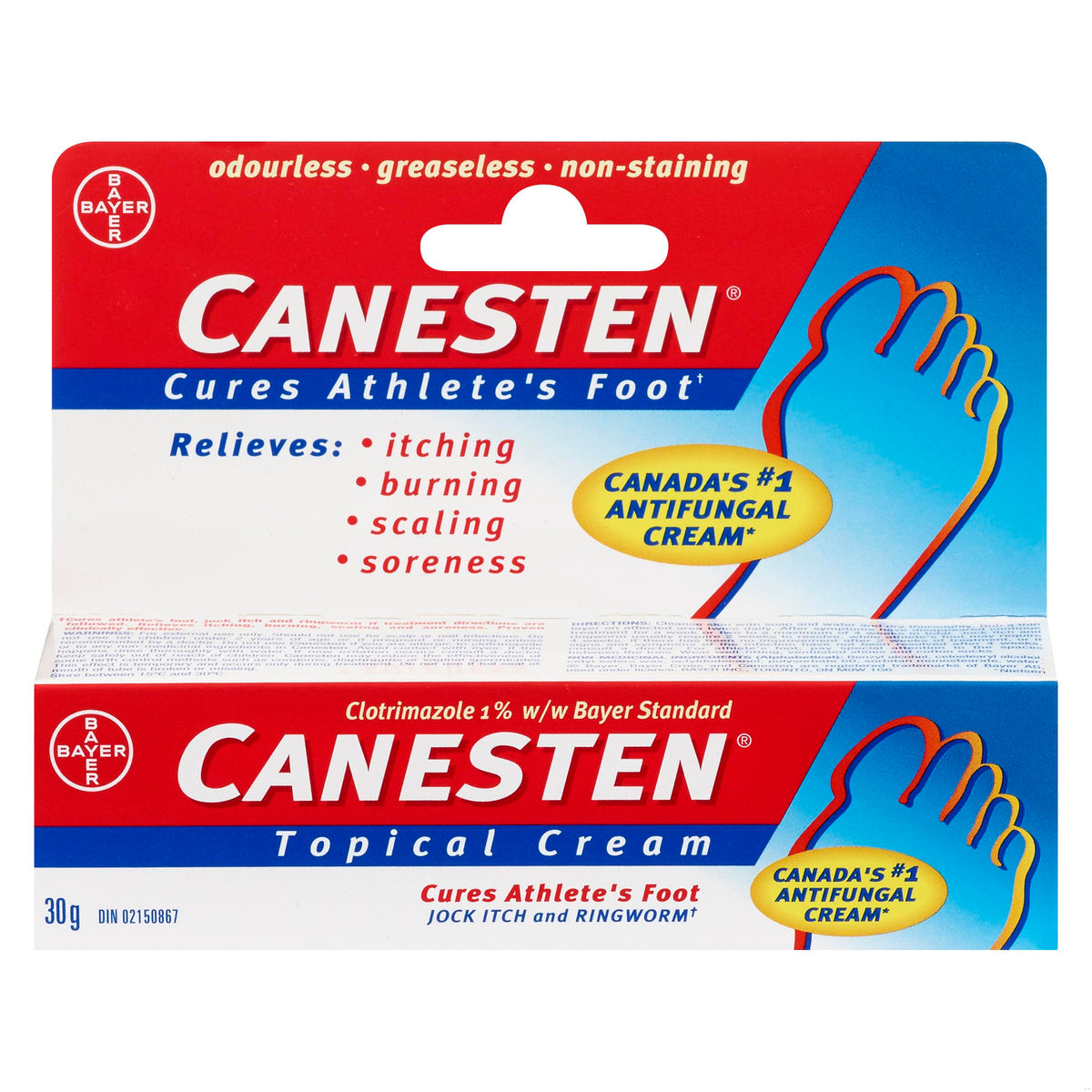CANESTEN CR TOPICAL 1% 30G