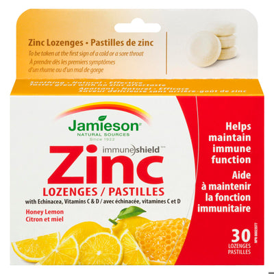 ZINC LOZ W/HONEY&LEMON 30 JAM