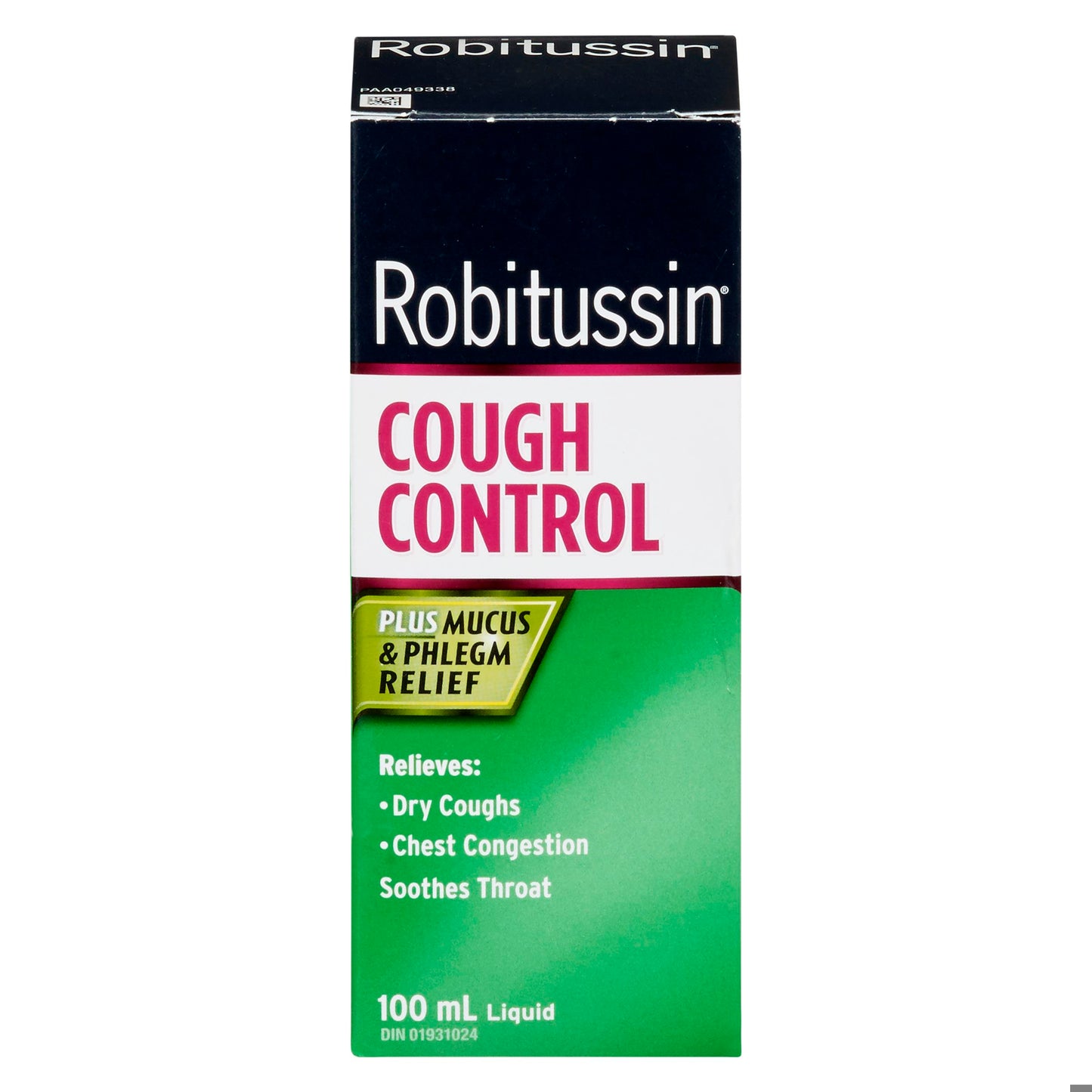 ROBITUSSIN DM COUGH CONTROL SYR 100ML