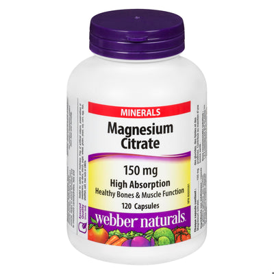 MAGNESIUM CITRATE CAPS 150MG WEB 120