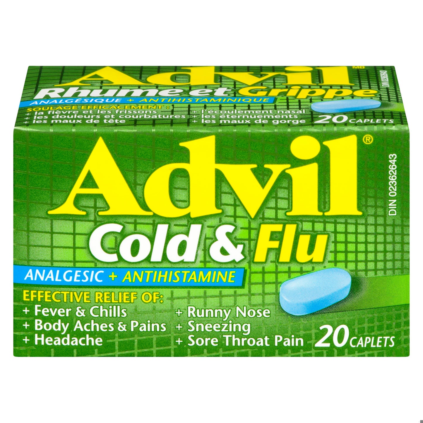 ADVIL COLD&FLU CPLT 20