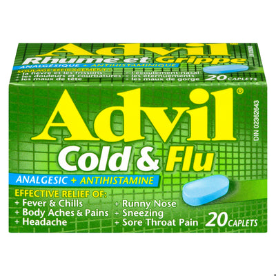 ADVIL COLD&FLU CPLT 20