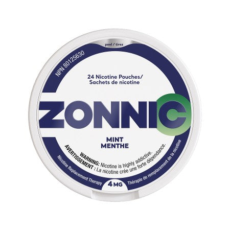Zonnic - Spearmint notes 4 mg| 24 Pouches