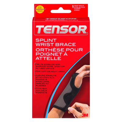 3M TENSOR BRACE WRIST REVERSABLE W/SPLINT ADJ