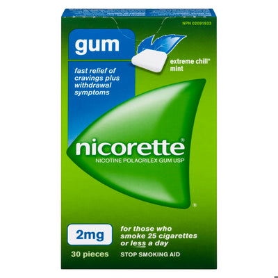 NICORETTE GUM EX CH MN 30