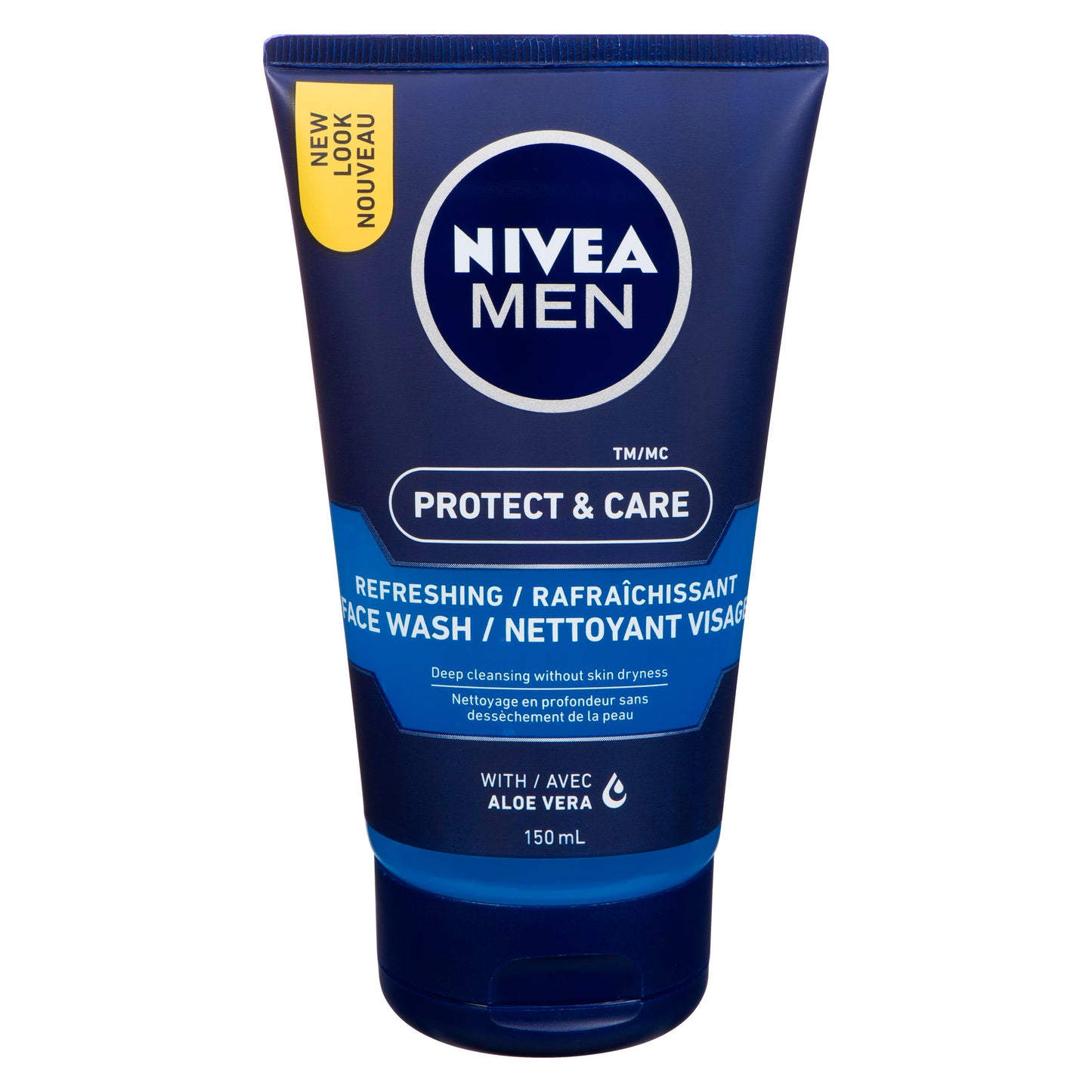 NIVEA FOR MEN FACE WASH DOUBLE ACTION 150ML