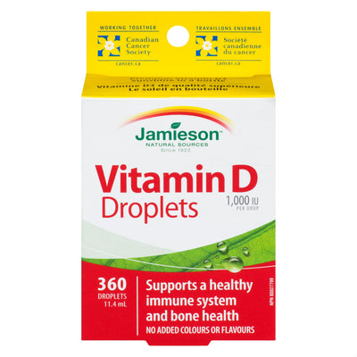 VITAMIN D DROPS 1000IU 11.4ML JAM