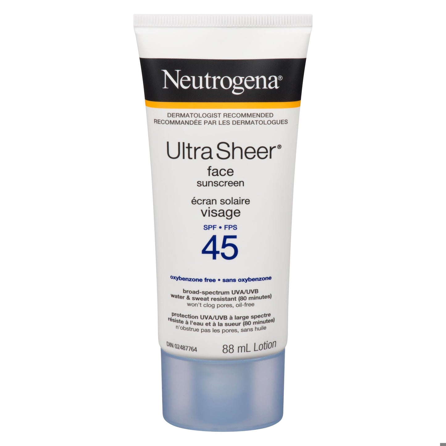NEUTROGENA ULTRA SHEER FACE SUNSCREEN SPF 45 88ML