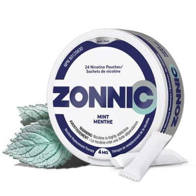 ZONNIC Classic Mint Flavour 4MG -24 pouches