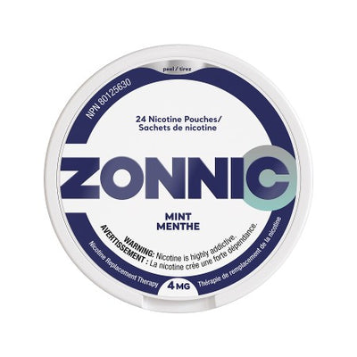 ZONNIC Classic Mint Flavour 4MG -24 pouches