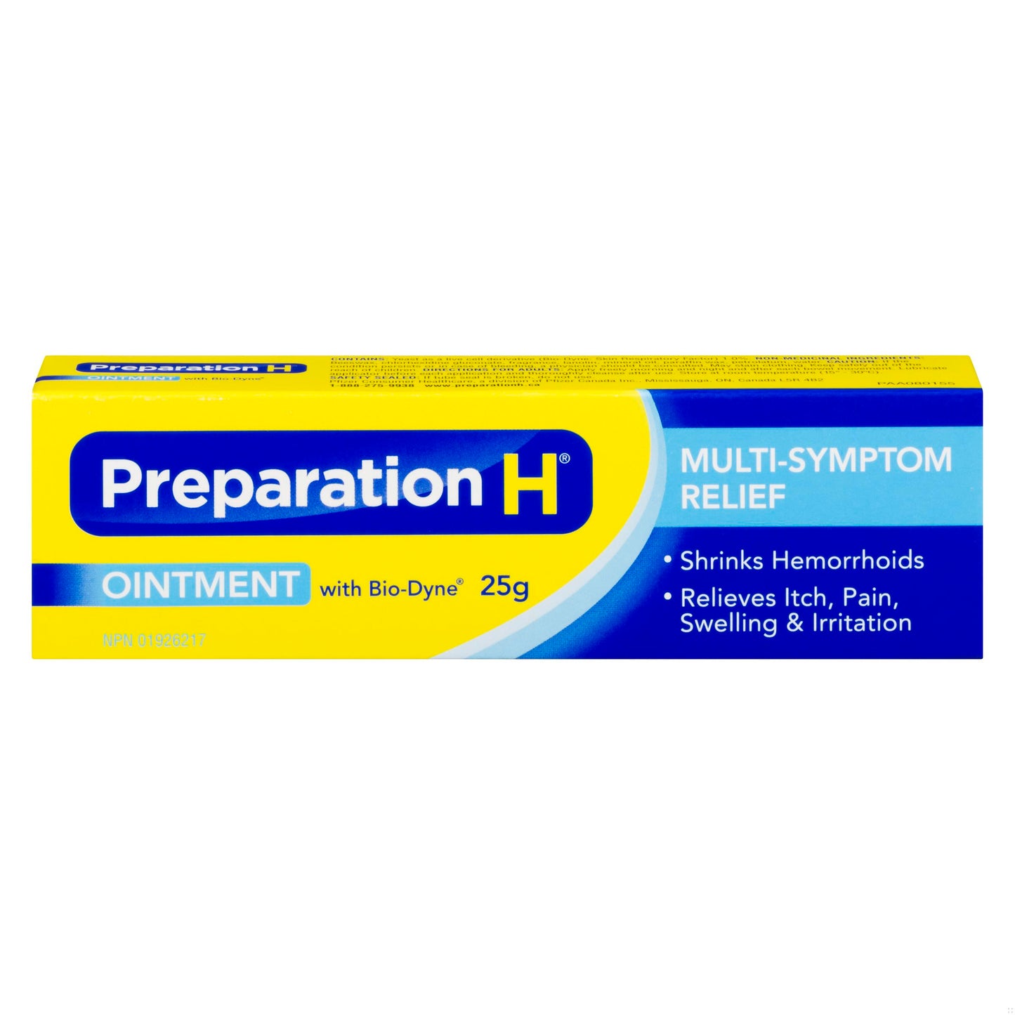 PREPARATION H OINT 25G