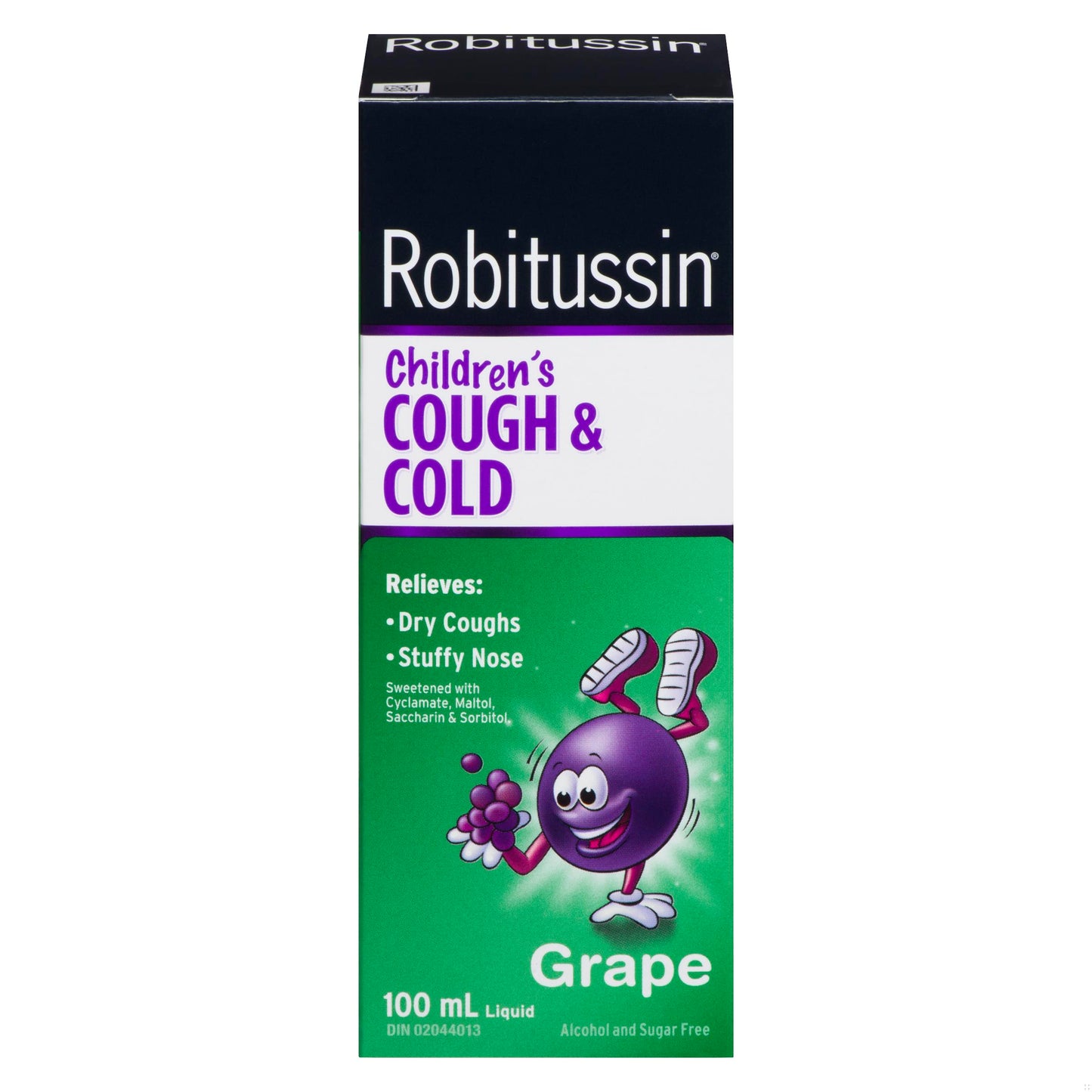 ROBITUSSIN COUGH&COLD CHILD GRAPE 100ML