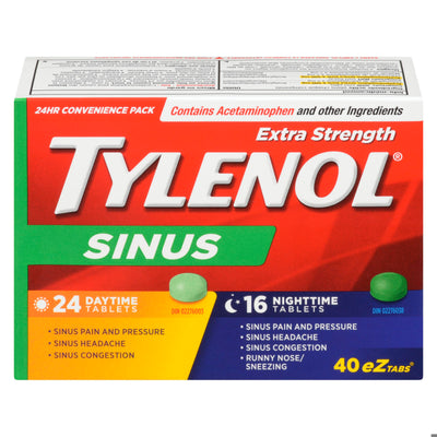 TYLENOL SINUS ES D\N 24+16