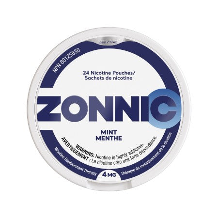 ZONNIC Strong Notes of Peppermint 4MG 24 pouches