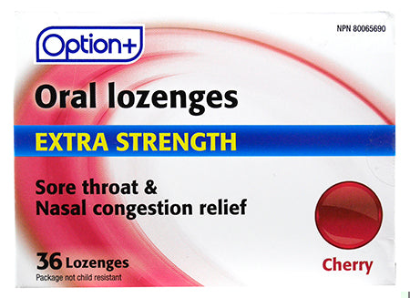 OPTION+ SORE THRT&NAS CONG RELF XST CHY LOZ15MCG36