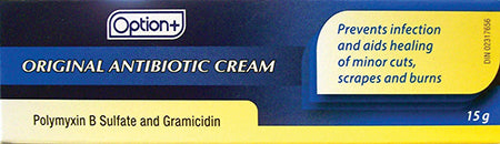 OPTION+ CREAM ANTIBIOTIC ORIGINAL 15G