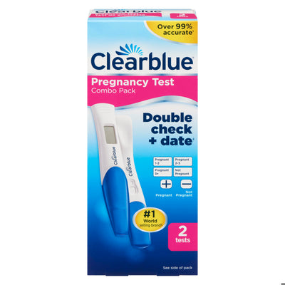 CLEARBLUE PREGNANCY STICK 1+1 DIGITAL&VISUAL 2