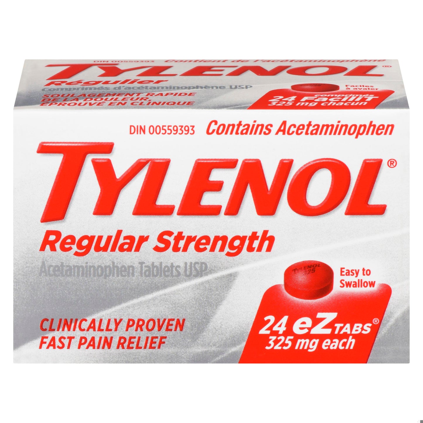 TYLENOL RG TB 325MG 24