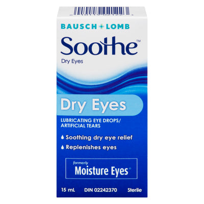 B&L MOISTURE EYES ARTIFICIAL TEARS 15ML