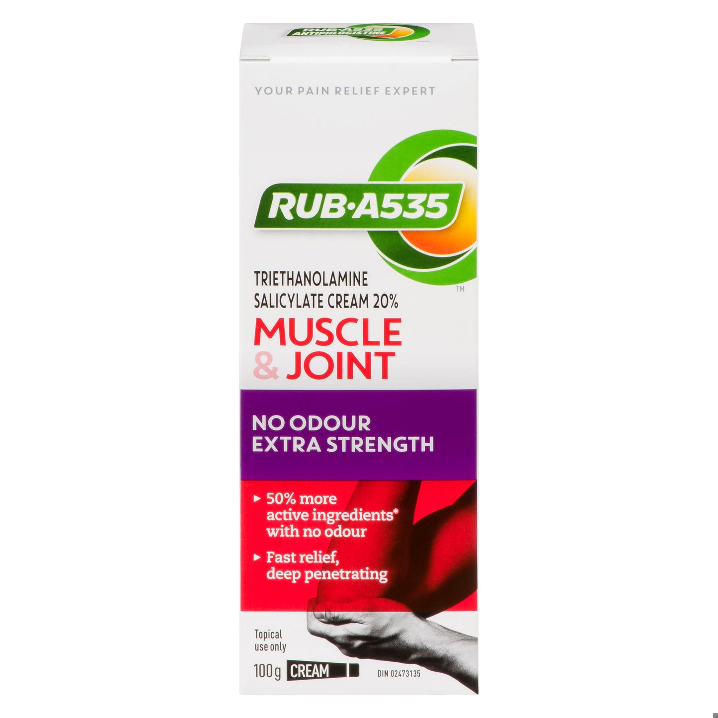 RUB A535 ODOURLESS NON-HEAT CR UTRA STRENGTH 100G