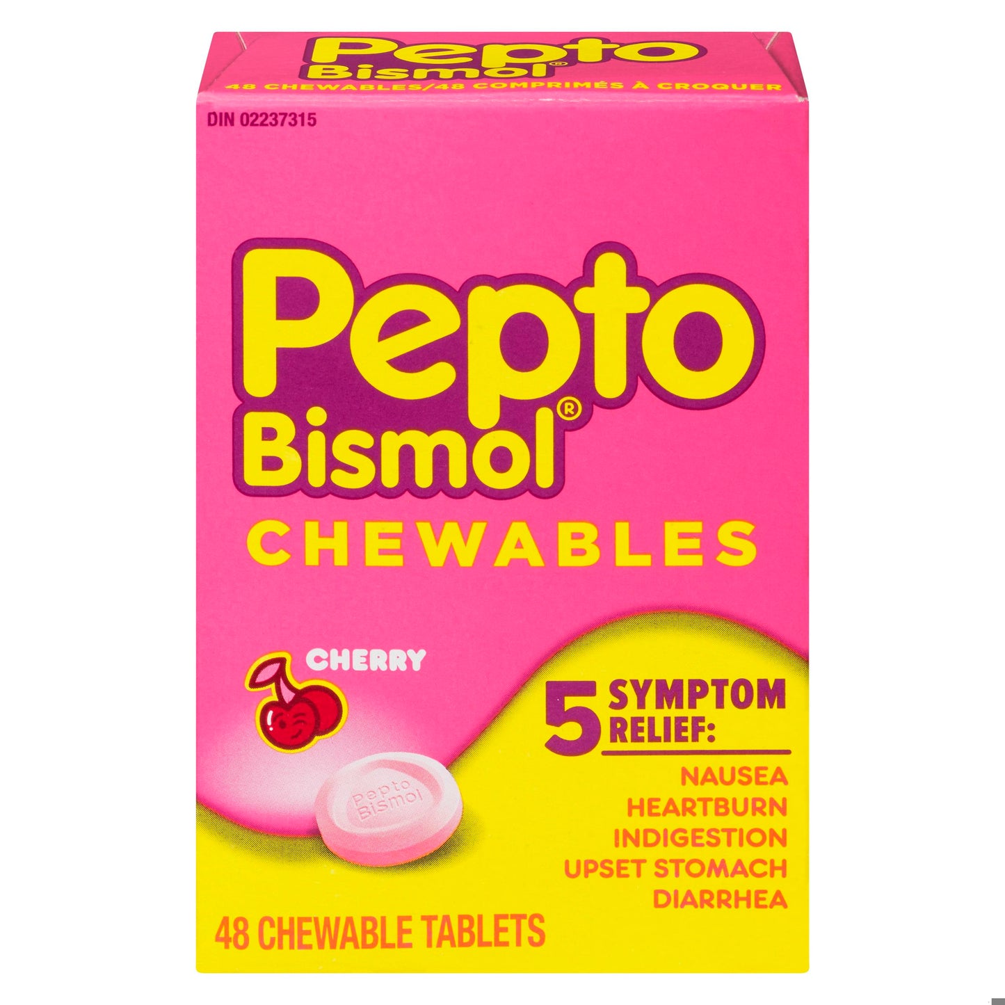 PEPTO BISMOL TB CHEW CHERRY 48