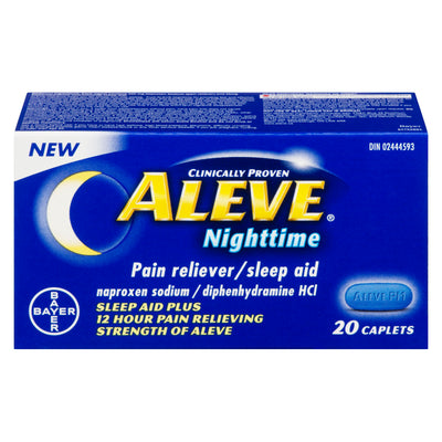 ALEVE PM NIGHTTIME CAPS 20