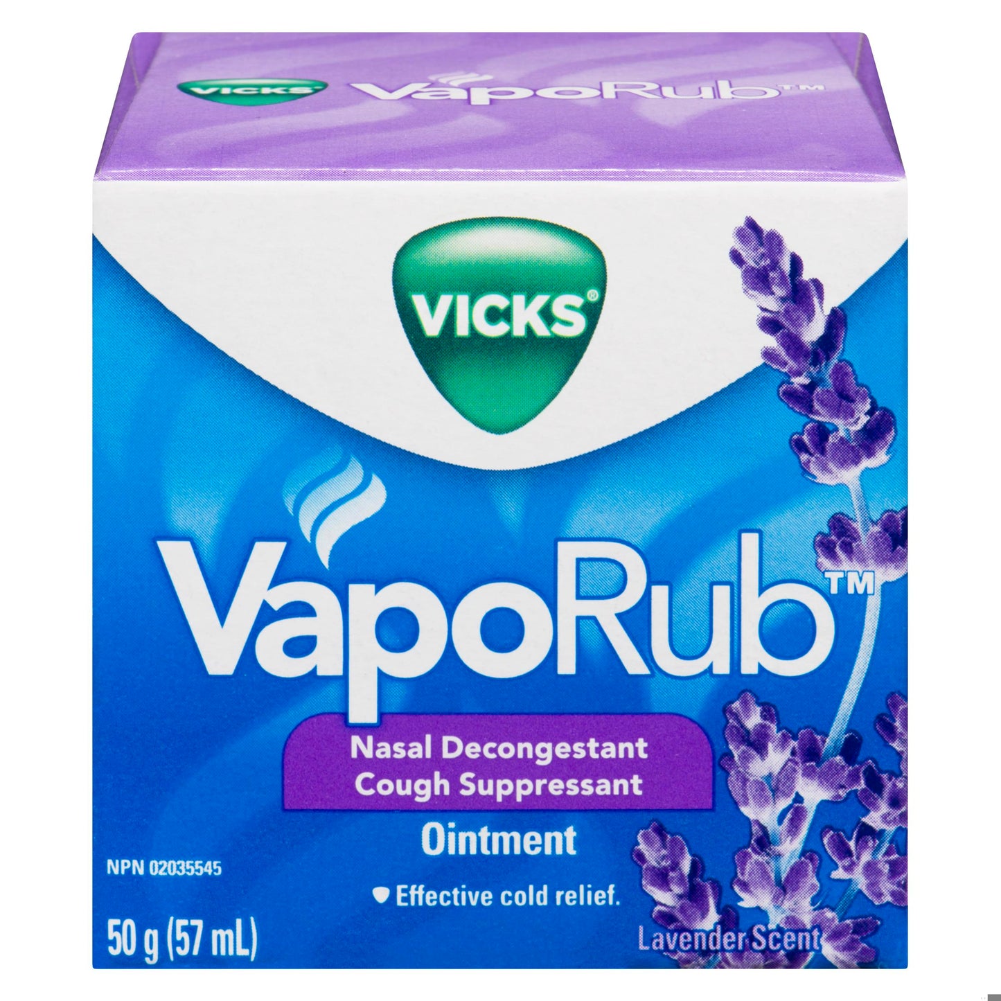 VICKS VAPORUB W/LAVENDER SCENT 57ML
